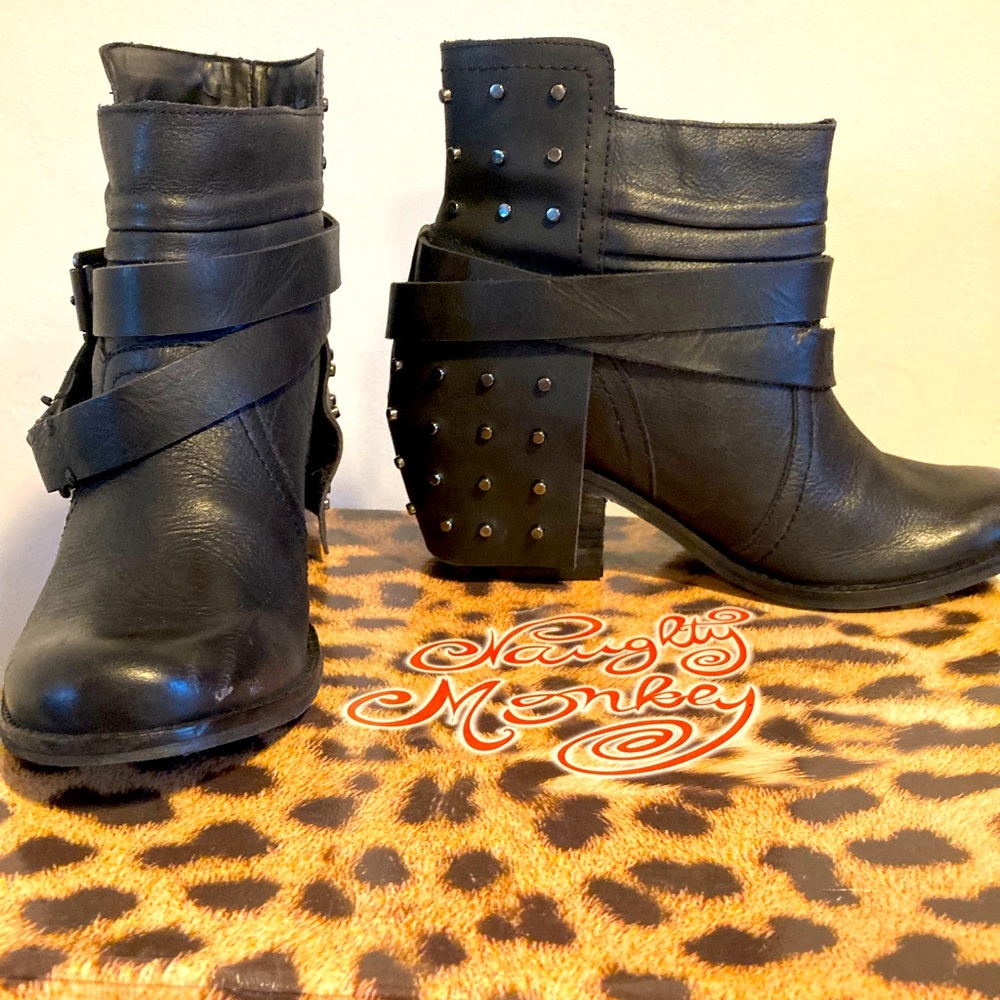 Naughty monkey ankle booties